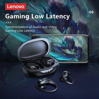 Lenovo LP75 TWS Sports Wireless Earphones Bluetooth 5.3 - IPX5 Waterproof - product details low latency - b.savvi