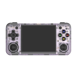 Anbernic RG35XX H Retro Handheld Game Console 3.5-inch IPS Screen - product variant purple front view - b.savvi