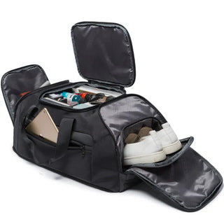 BANGE Multi-function Duffle Bag 36L Large Capacity with Shoes Compartment - product details - b.savvi