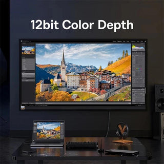Baseus 8K DisplayPort Cable Braided DP1.4 8K@60Hz 4K@120Hz - product details 12bit colour depth - b.savvi