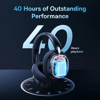 Baseus AeQur GH02 RGB Gaming Wireless Bluetooth 5.3 Headset with Mic - product details 40 hours playback - b.savvi