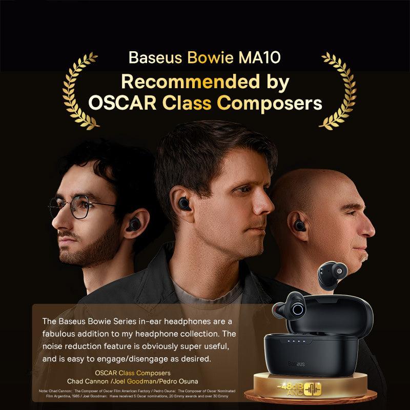 Baseus launched Bowie MA10 -- OSCAR Films Composers' Favorite Earbuds