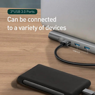 Baseus Laptop Docking Station 11-in-1 USB C Hub - product details connect variety of devices - b.savvi