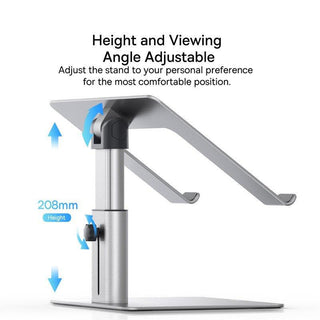 Baseus Metal Adjustable Laptop Stand - product details height angle adjustment - b.savvi