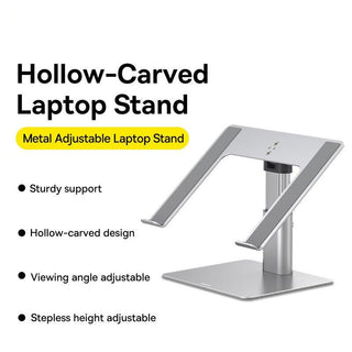 Baseus Metal Adjustable Laptop Stand - product details bulletpoints - b.savvi