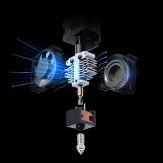 Creality Spider Hotend Steel Nozzle Set 0.4mm & 0.6mm for High Temperature 3D Printing - product details hotend - b.savvi