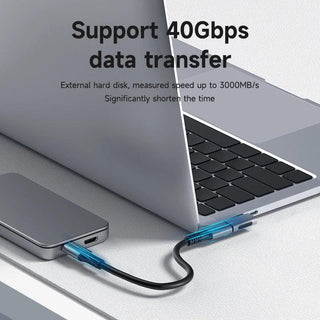 Hagibis Right Angel USB4 40Gbps USB C Adapter 240W PD, Thunderbolt 4 Compatible - product details support 40gbps data transfer - b.savvi