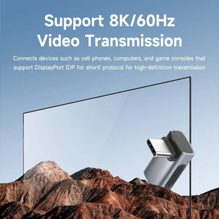 Hagibis Right Angel USB4 40Gbps USB C Adapter 240W PD, Thunderbolt 4 Compatible - product details support 8k 60hz video transmission - b.savvi