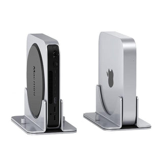 Hagibis Vertical Stand for Mac mini Aluminium Adjustable Desktop Holder - product details mac mini in stand - b.savvi