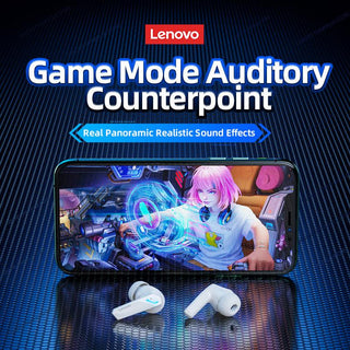 Lenovo GM2 Pro Wireless Earphones Bluetooth 5.3 - product details game mode - b.savvi