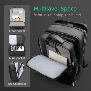 Mark Ryden Expandos Large Backpack Expandable 40L for 17.3-inch Laptop - product details multilayer space - b.savvi