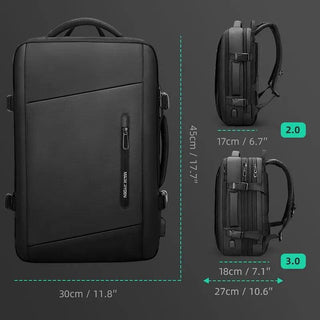Mark Ryden Expandos Large Backpack Expandable 40L for 17.3-inch Laptop - product details size - b.savvi