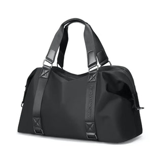 Mark Ryden Fashion Travel Duffle Bag 33L Large Capacity - product main black front angled view - b.savvi