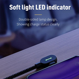 Mcdodo 90 Degree 36W USB C to Lightning Cable PD 3A - product details soft led indicator - b.savvi