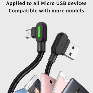 Mcdodo Right Angle Micro USB Cable 2A (UK) - product details all micro usb compatible - b.savvi