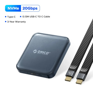 ORICO Magnetic Portable External SSD USB 3.2 Gen2 20Gbps for iPhone 15 Pro - product details - b.savvi