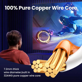 Ugreen Cat7 Ethernet Flat Cable RJ45 Gigabit LAN Network Patch Cord - product details pure copper wire core - b.savvi
